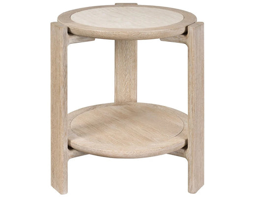 Universal - Sable & Desert-Modern Desert Side Table