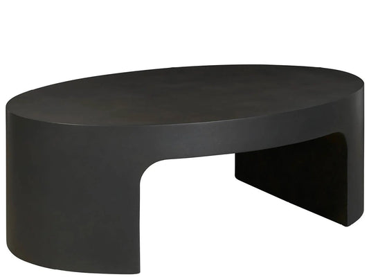 Universal - Sable & Desert-Modern Concrete Cocktail Table