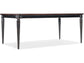 Hooker Furniture - Casual Dining Charleston Rectangle Leg Dining Table w/2-22in leaves