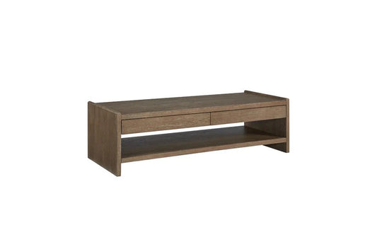 Trilogy - Cocoa Wood Top Cocktail Table