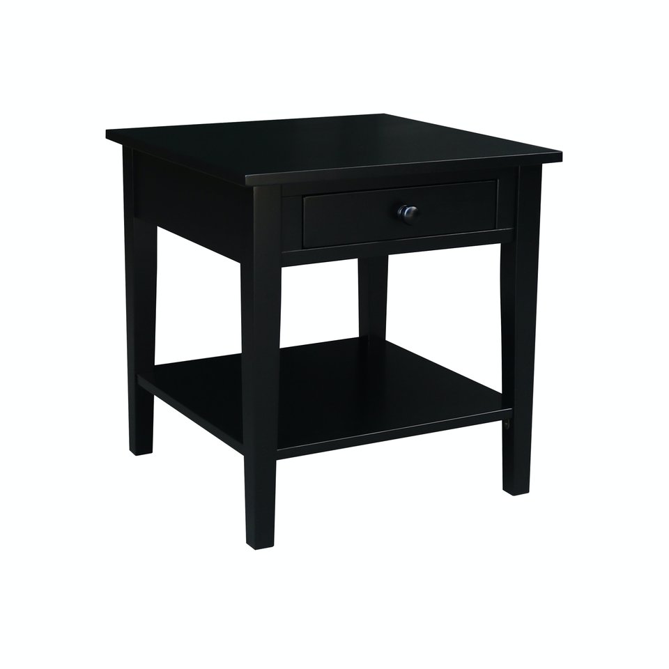 Destinations - Spencer End Table in Black