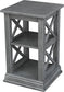 Destinations - Accent Table in Heather Gray