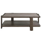 Universal - Sable & Desert-Modern Sable & Stone Cocktail Table