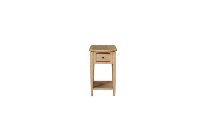 Pleasant Hill - Suede Chairside Table