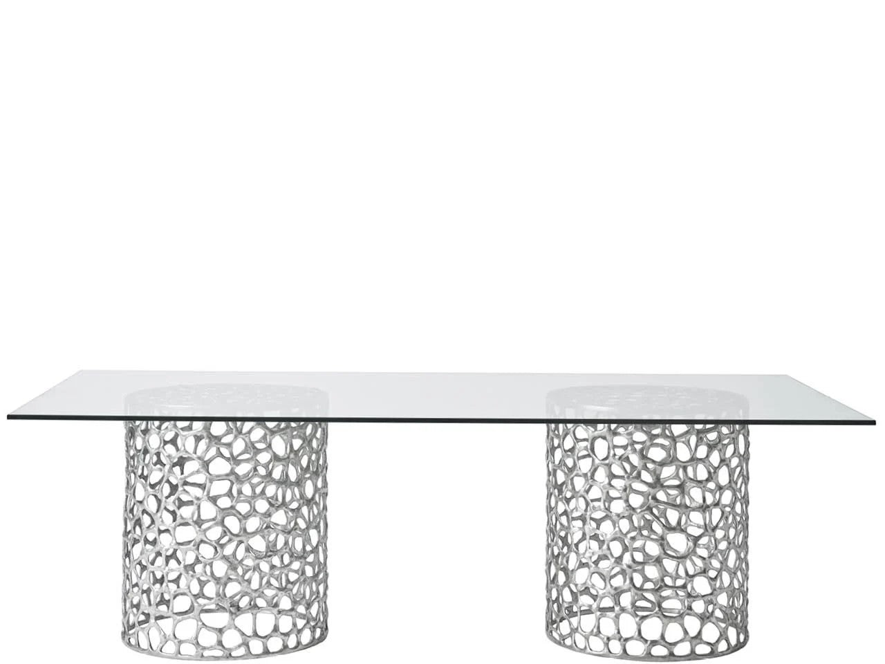 Universal - Oasis-Coastal Home Coral Rectangle Dining Table