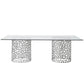 Universal - Oasis-Coastal Home Coral Rectangle Dining Table