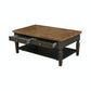 Home Accents - Vista Coffee Table in Hickory & Coal