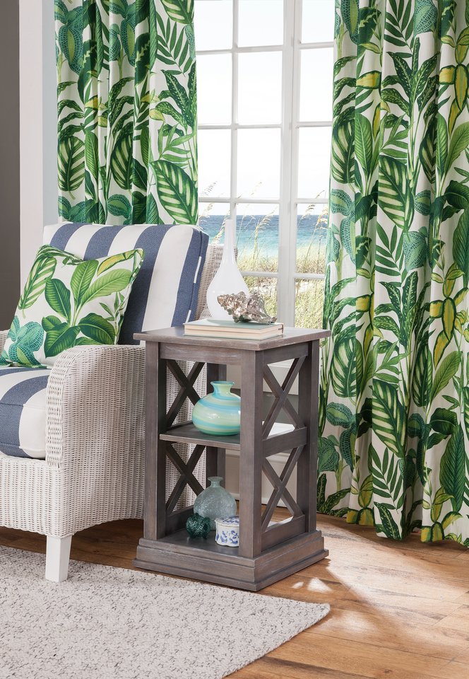 Destinations - Accent Table in Heather Gray