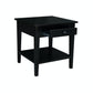 Destinations - Spencer End Table in Black