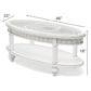 Sea Winds - Monaco Oval Coffee Table