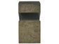 Universal - Sable & Desert-Modern Pyrite Side Table