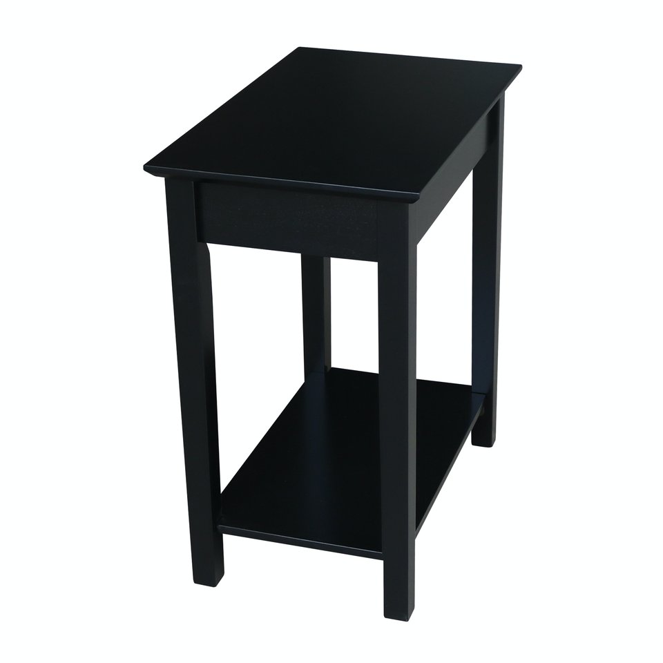 Destinations - Narrow End Table in Black