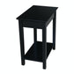 Destinations - Narrow End Table in Black