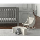 Branch Crescent Moon Ottoman/Table in Snow
