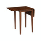 Dining Essentials - Small Drop Leaf Table with Legs in Espresso