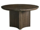 Universal - Sable & Desert-Modern Sable Round Dining Table
