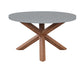 PARKS: Outdoor Living - Shenandoah Round Dining Table in Gray