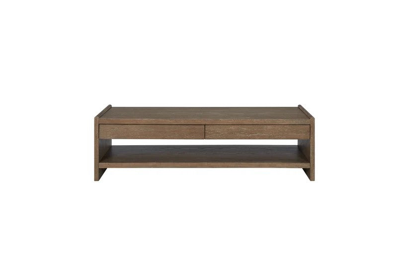Trilogy - Cocoa Wood Top Cocktail Table