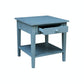 Destinations - Spencer End Table in Ocean Blue