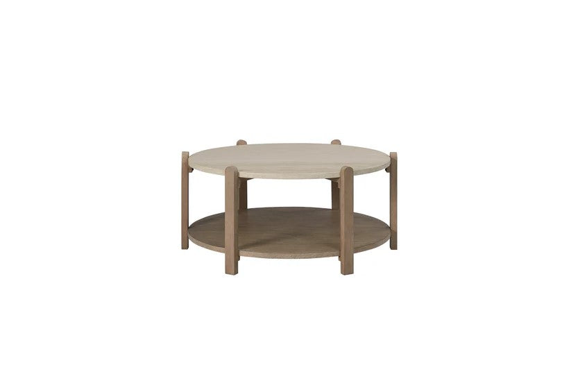 Trilogy - Toffee Stone Top Cocktail Table