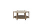 Trilogy - Toffee Stone Top Cocktail Table