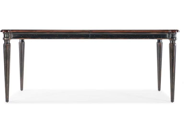 Hooker Furniture - Casual Dining Charleston Rectangle Leg Dining Table w/2-22in leaves