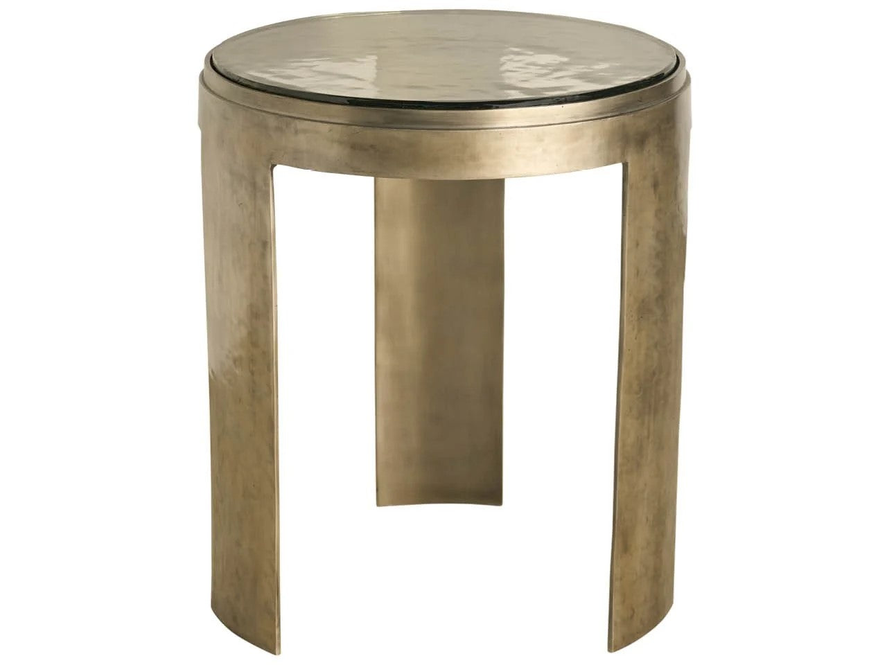 Universal - Mist & Veil-Modern Nuvola Round End Table