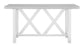 Hampton - Double X Counter Table in Chalk & White
