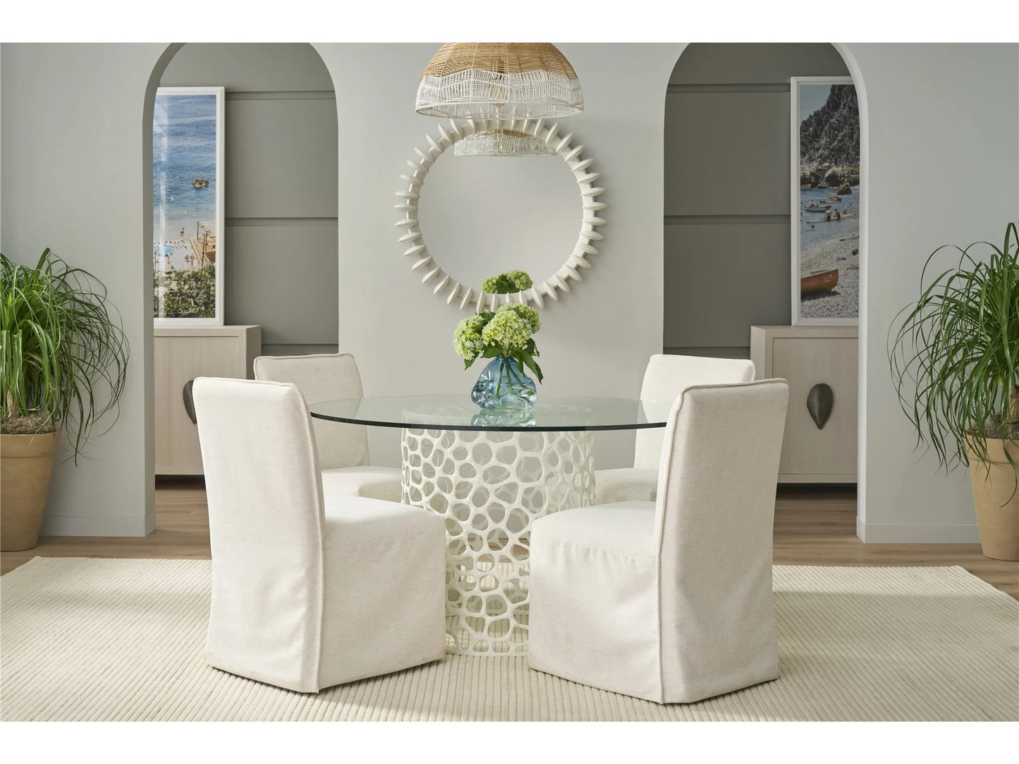 Universal - Oasis-Coastal Living Home 54" Coral Dining Table