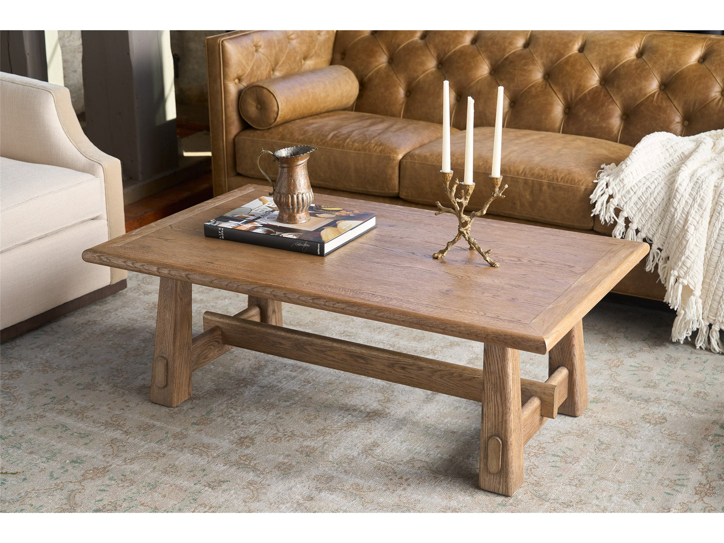 Universal - Griffith Park Sienna Rectangular Cocktail Table