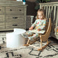 Branch Crescent Moon Ottoman/Table in Snow