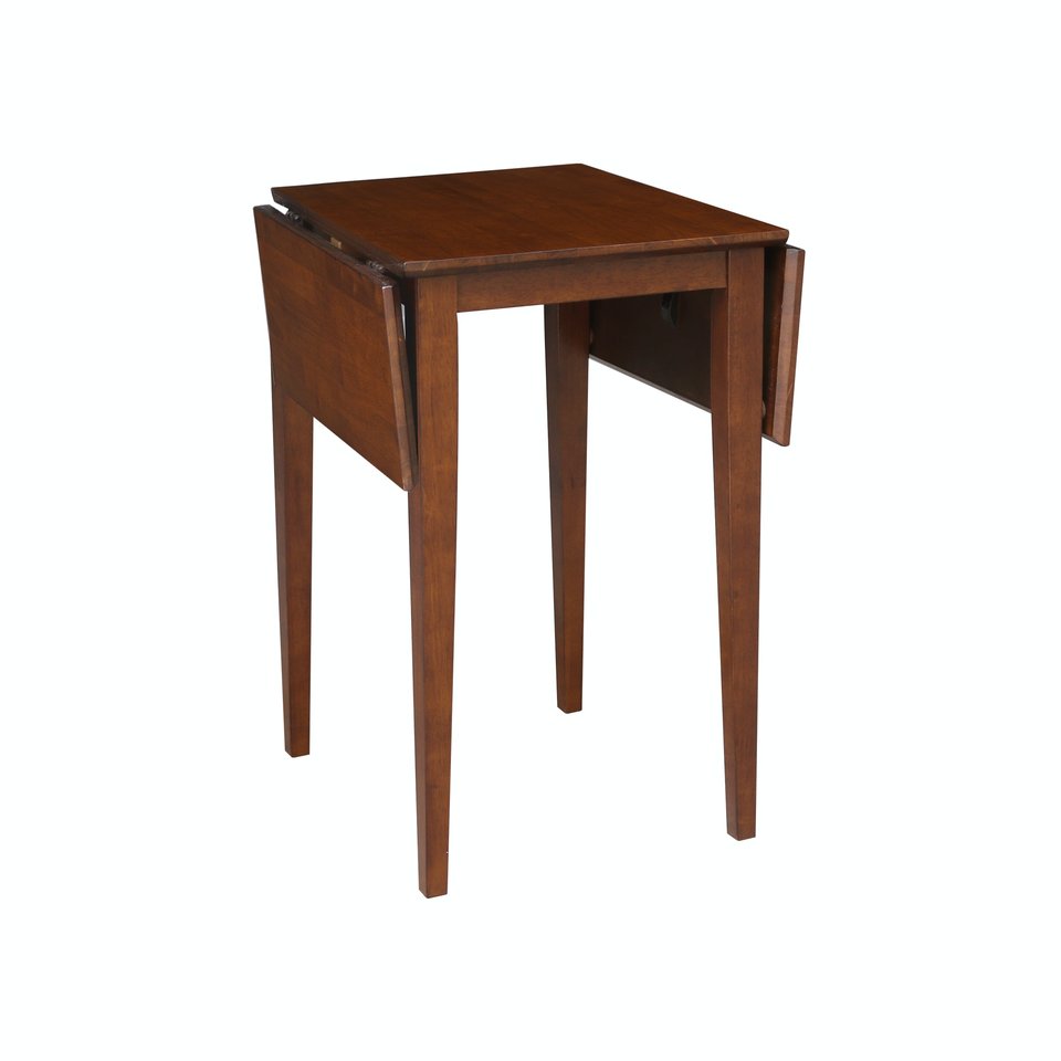 Dining Essentials - Small Drop Leaf Table with Legs in Espresso