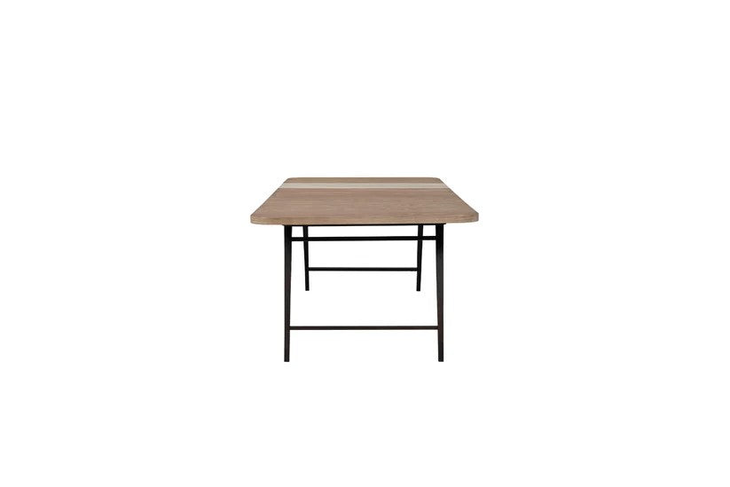 Trilogy - Toffee Asymmetrical Stone Slab Dining Table