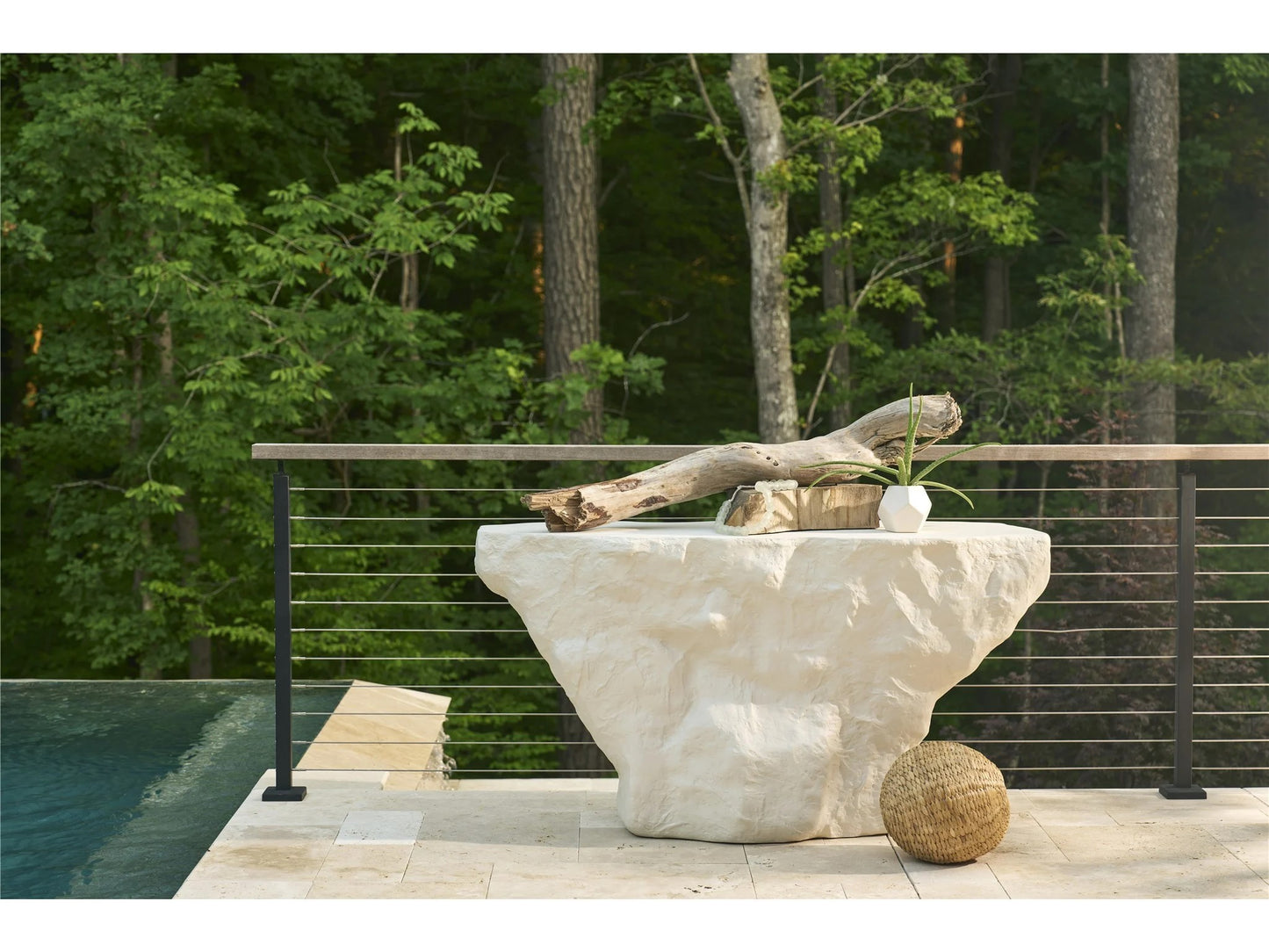 Universal - Oasis-Coastal Living Home Cliffside Console Table