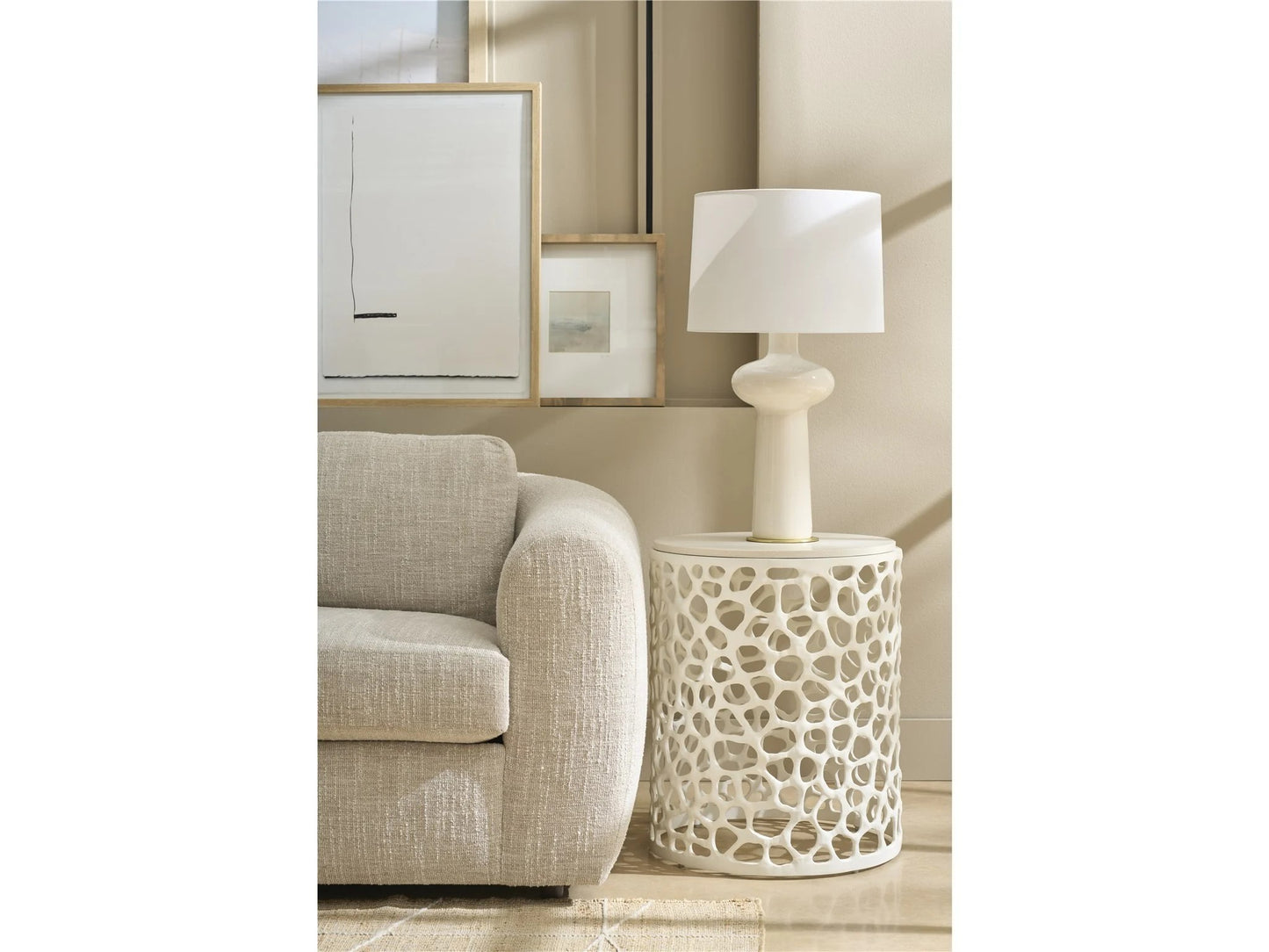 Universal - Oasis-Coastal Living Home Coral Side Table