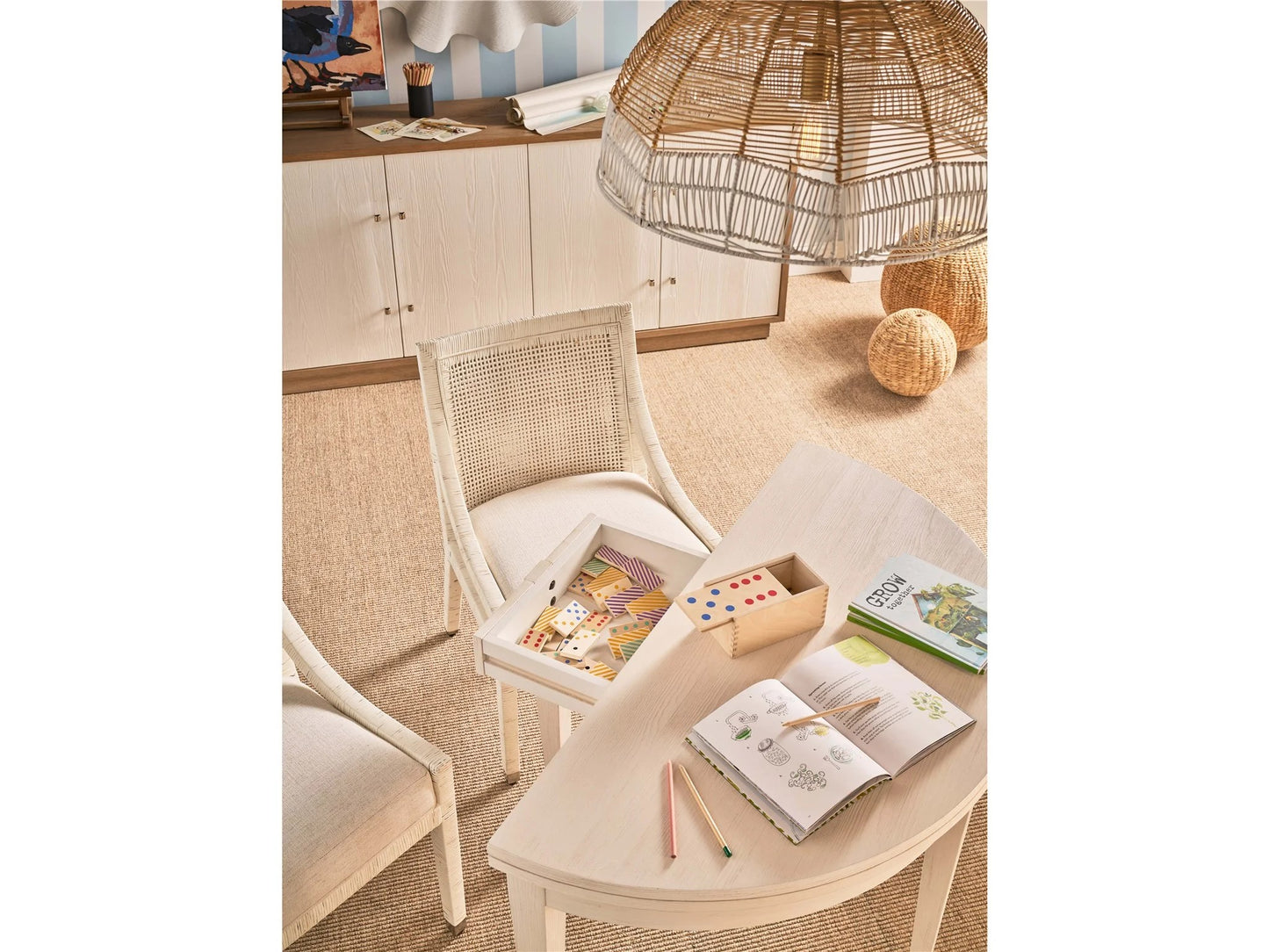 Universal - Weekender Coastal Living Home Watercolor Dining Table