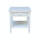 Destinations - Spencer End Table in White