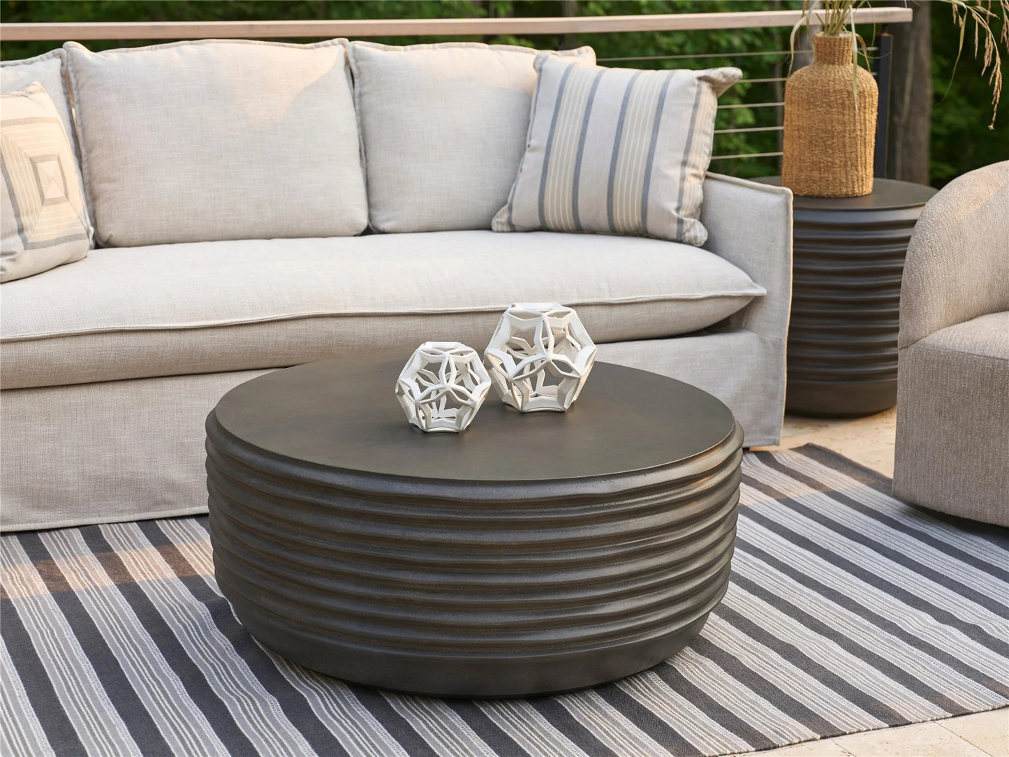 Universal - Dwell Charcoal Cocktail Table