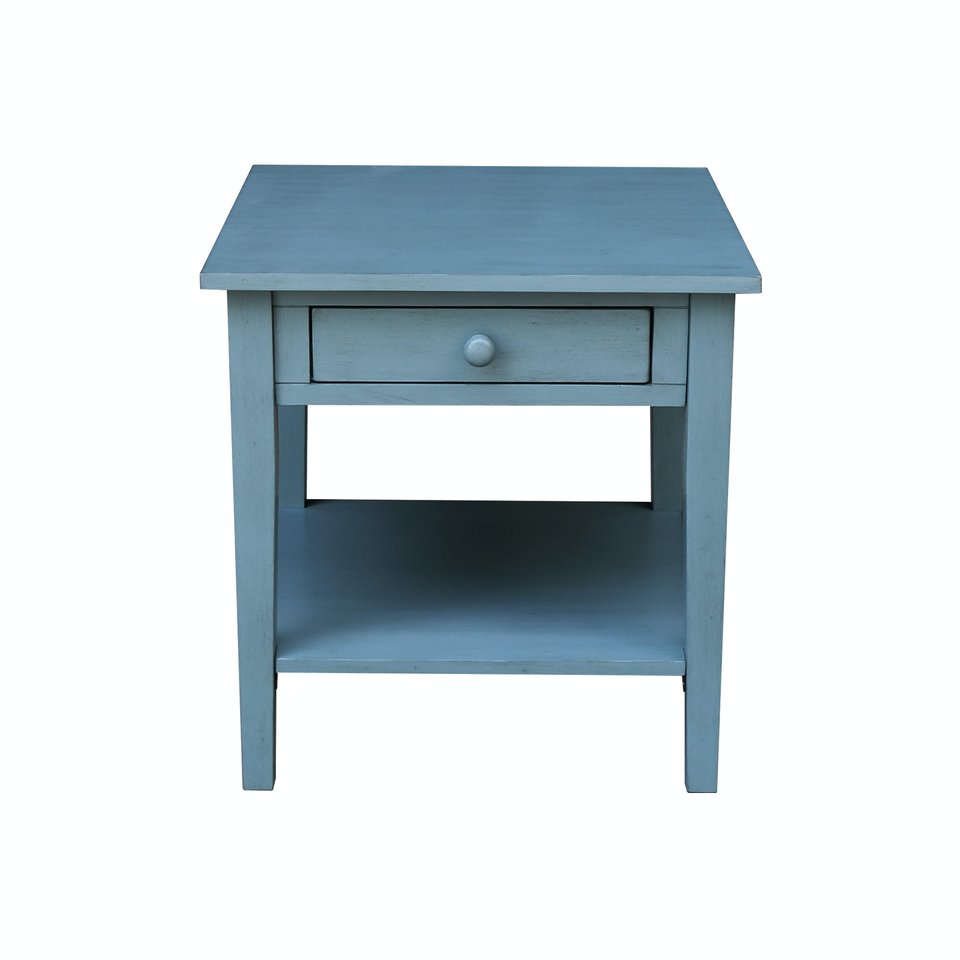 Destinations - Spencer End Table in Ocean Blue
