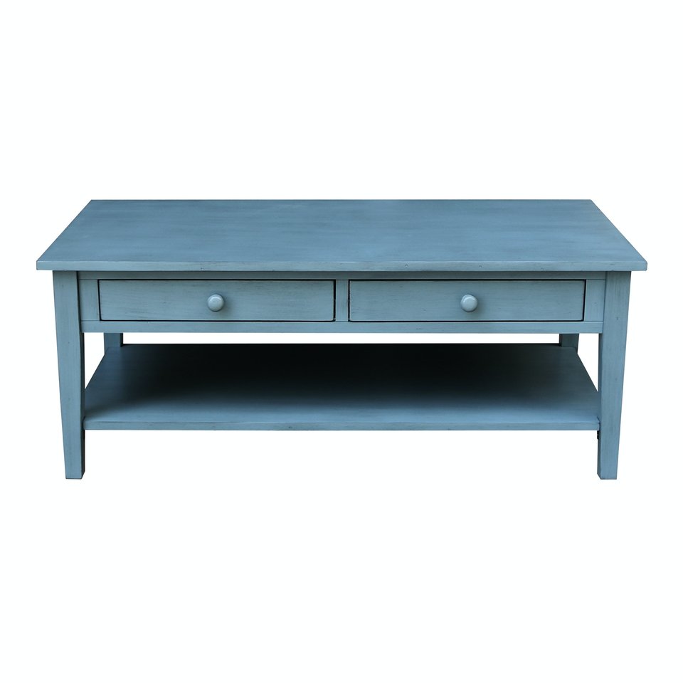 Destinations - Spencer Coffee Table in Ocean Blue