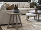 Universal - Dwell Boulder Round Side Table