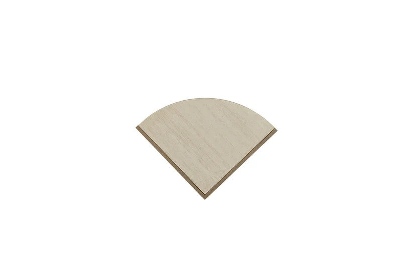 Trilogy - Toffee Quarter Bunching Tables