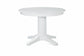 Hampton - 42" Round Pedestal Table in Pure White