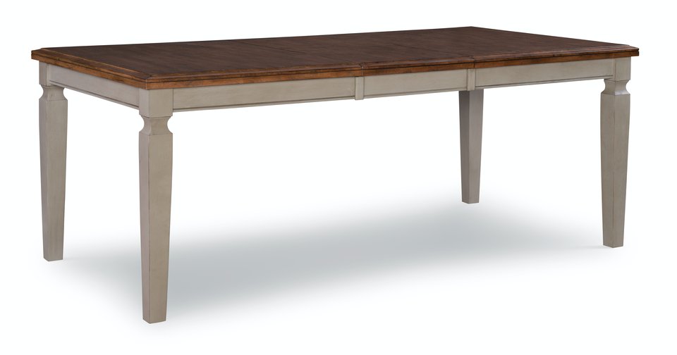 Vista - Extension Table in Hickory & Stone