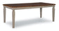 Vista - Extension Table in Hickory & Stone