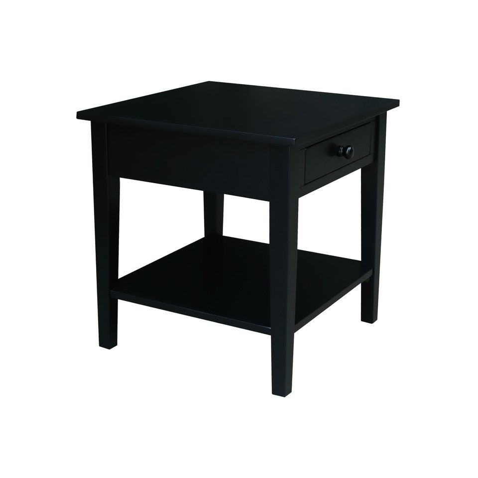 Destinations - Spencer End Table in Black