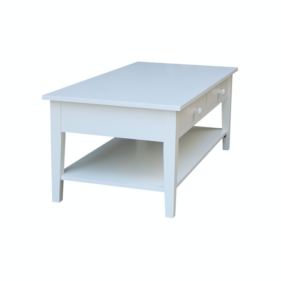 Destinations - Spencer Coffee Table in White