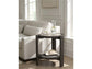 Universal - Sable & Desert-Modern Sable Side Table