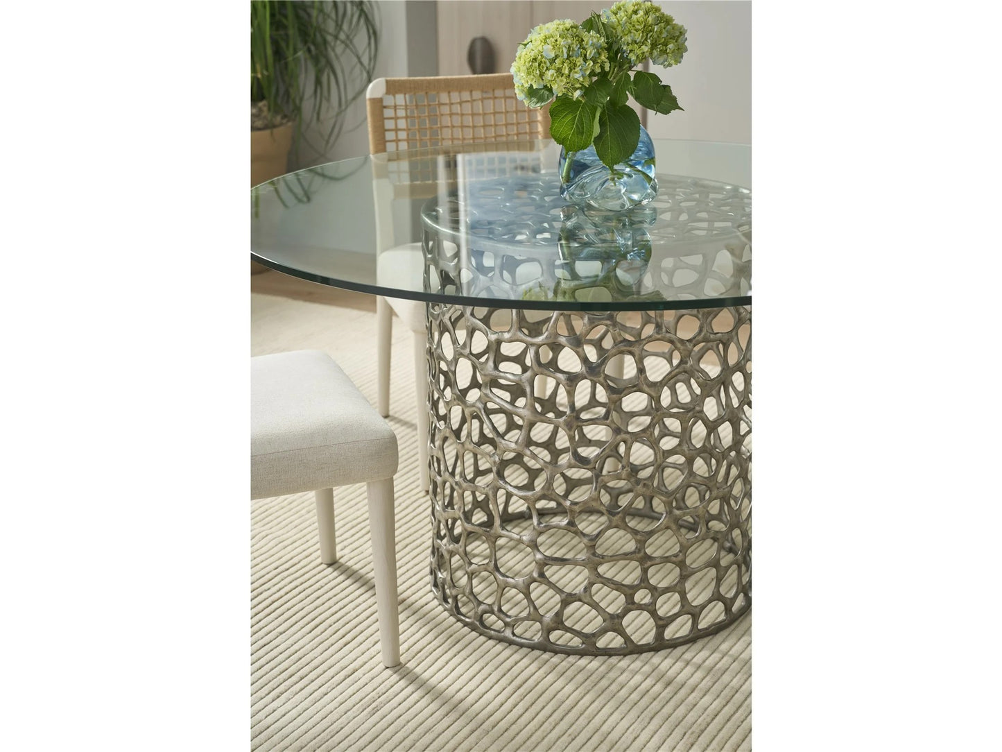 Universal - Oasis-Coastal Living Home 60" Coral Dining Table