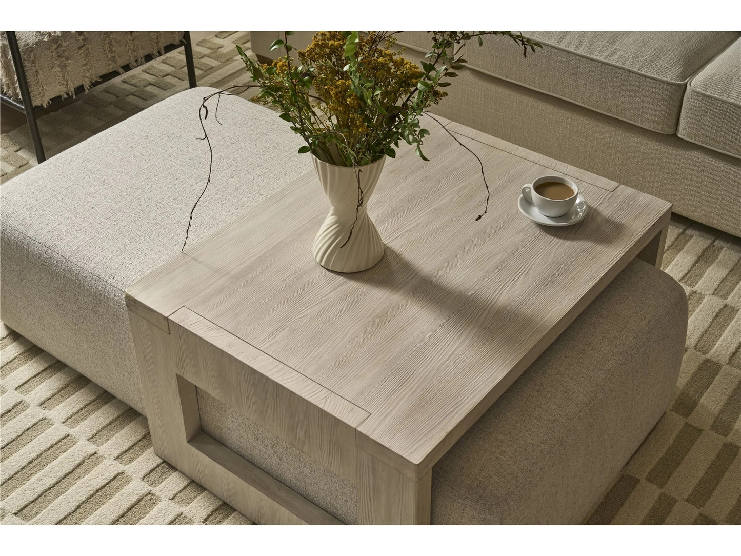 Universal - Dwell River Rock Nesting Cocktail Ottoman